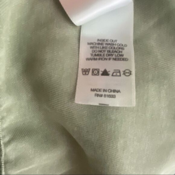 Kenneth Cole Reaction Olive Green Drape Vest - Picture 13 of 13